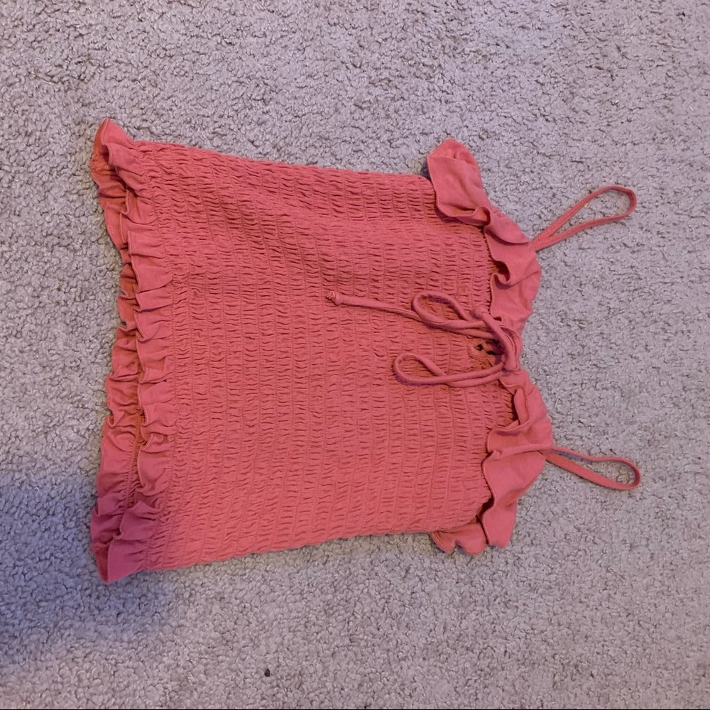 Pink tank top